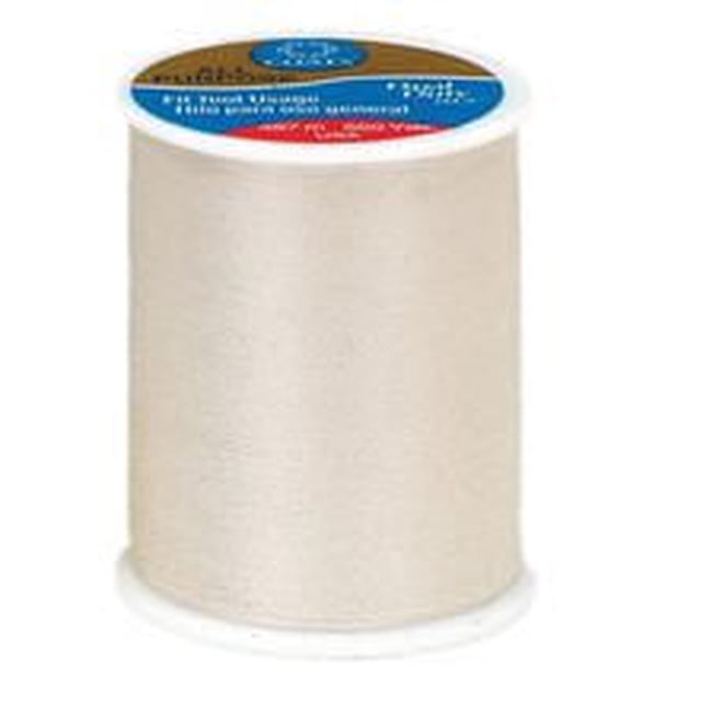 Coats & Clark™ Fil Tout Usage 100 % Polyester, 500 Verges, Bobine de Fil à Coudre de Poids Moyen de Couleur Crème, Convient aux Tissus Légers à Moyens comme le Coton et le denim, Idéal pour des Coutures Durables dans les Vêtements, l'Artisanat et la Courtepointe.