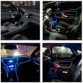 thumbnail image 4 of 5M 12V LED Car Strip Lights  Waterproof Flexible Neon EL Wire Lights for Parties Decoration, 4 of 6
