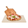 thumbnail image 1 of Ultra Heat-Resistant Pizza Stone with Bamboo Peel, 1 of 4