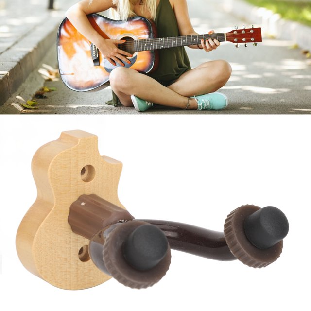 Ukulele Mount Hanger,Portable Wood Ukulele Wall Mount Stand for Ukulele Mandolin Banjo for Home Studio