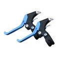 thumbnail image 4 of Siruishop 2 Pieces Bike Brake Lever Three Finger Compatibility Replacement Accessories Black and Blue, 4 of 8