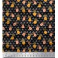 thumbnail image 1 of Soimoi Rayon Fabric Tree & Pine Fruits Decor Fabric Printed Yard 42 Inch Wide, 1 of 3