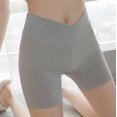 thumbnail image 4 of Womens Underwear Tummy Control Oversize Leggings High Rlasticity Large Size Half Pants Slim Fitting Leggings on Clearance, 4 of 6