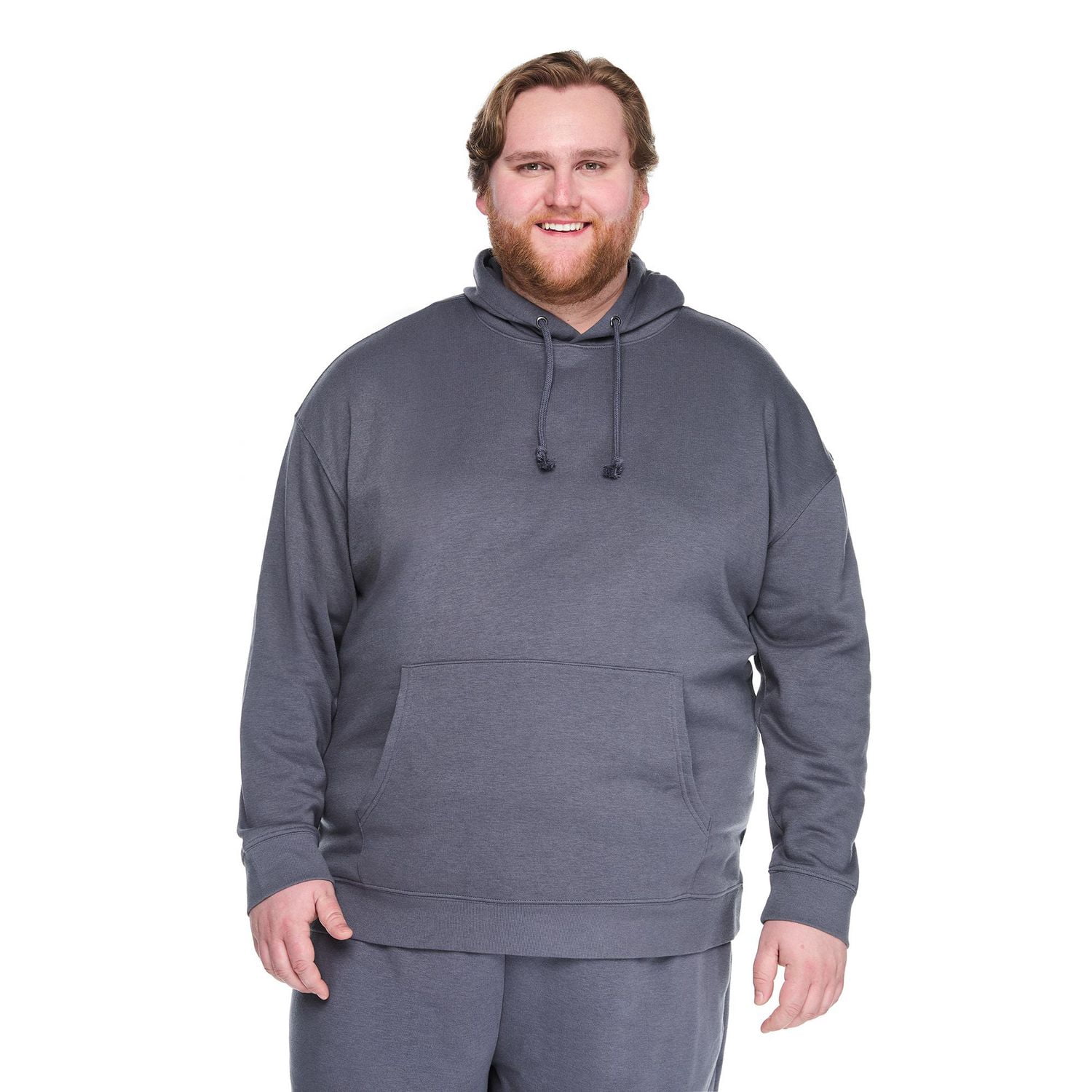 George Big Men's Fleece Hoodie