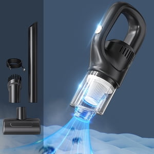 Meitianfacai portatif Mini Nettoyeur à vide de voiture, Aspirateur haute puissance sans fil rechargeables Capteur de petite poussière portatif pour voiture/maison/bureau,13.8x5,7x2.2in