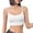 White, variant on Jindong Jelly Sports Bras for Women Trendy Cotton Push Up Seamlees Bralettes Solid Full Coverage Underwear