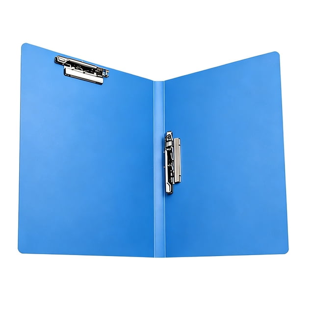 ZTTD Double Strong Clips File Folder Report Cover, Punchless Binder with 2 Clamp, Office Project Folder, Commercial or S-chool Documents File Folder, for Letter Size or A4 Size