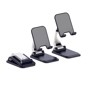 Support de Téléphone Cellulaire de Bureau, Support Pliable pour Téléphone de Bureau - Support de Téléphone Cellulaire Rétractable en Hauteur, Berceau Portable pour Téléphone Cellulaire, Support de Téléphone de Bureau pour Bureau