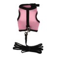 thumbnail image 2 of GROWTH TANK Pet Supplies Vest Harness & Leash For Hamster Rabbit Squirrel Guinea Pig Ferrets Pink M, 2 of 9