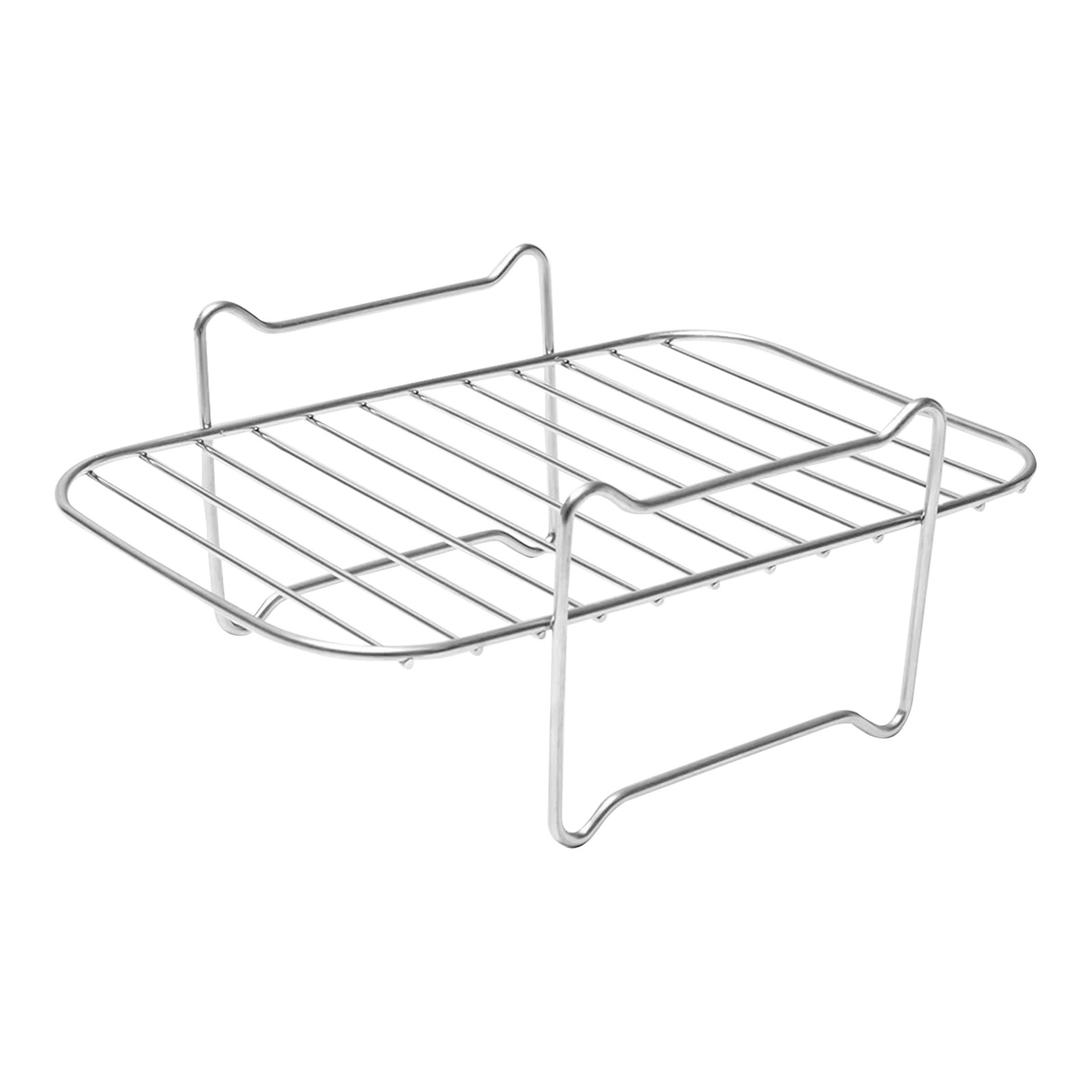 Gkeoshab Bakeware Stainless Air Fryers Fryer Rack Rack Multi-Layer Rack Fryer Air Basket For Double Steel Accessories Air Dehydrator Bakeware Home & Garden