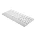 thumbnail image 2 of Logitech Clavier Sans Fil Signature K650 avec Repose-Poignet - Blanc Cassé - Clavier - Sans Fil - Bluetooth LE - Blanc Cassé, 2 of 10