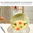 thumbnail image 3 of TopLLC Kitchen Accessories, Kitchen Essentials, Kitchen Tools Kitchen Silica Gel Big Colander Kitchen Large Lo Mein Big Colander Household Long Handle Round Strainer Drain spoon, 3 of 8