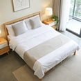 thumbnail image 4 of Dvumao 1pc Solid Bed Runner 70.87x17.72 Inch Stretch Bed Scarf Protector, 4 of 6