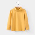 thumbnail image 1 of LNGOOR Nouveau 2021 Automne Hiver Garçons Filles Mode T-shirt Uni Manches Longues Col Rond Chaud Décontracté, 1 of 7
