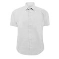 thumbnail image 1 of Russell Collection Mens Short Sleeve Easy Care Fitted Shirt, 1 of 2