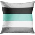 thumbnail image 5 of Set of 4 Throw Pillow Covers Modern Abstract Stripe Simple Geometric Acrylic Bold Decorative Pillow Cases Home Decor Square 18x18 Inches Pillowcases(Grey Teal), 5 of 5