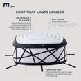 thumbnail image 4 of MSpa Soho Square Inflatable Bubble Massage Spa for 4-6 Person, Energy-Saving, 4 of 9