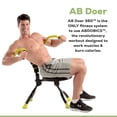 thumbnail image 3 of AB DOER 360 Ab Machine Workout Equipment for Full Body Exercise, Ab Trainer with 6 Pack Back Roller, 3 of 5