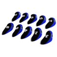 thumbnail image 1 of 10pcs Golf Club Covers, Neoprene Headcover for Golf Club Iron and Blue, 1 of 8