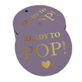 thumbnail image 1 of Inkdotpot Gold Foil Paper Hang Tags Ready To Pop Baby Shower Favor Tags 100 Pieces, 1 of 6