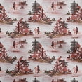 thumbnail image 1 of oneOone Silk Tabby Maroon Fabric Cowboy Sewing Craft Projects Fabric Prints By Yard 42 Inch Wide, 1 of 5