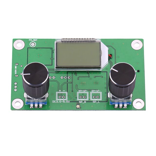 DSP & PLL Numérique Stéréo FM Module Récepteur Radio 87-108MHz Soutien Contrôle de Port Série