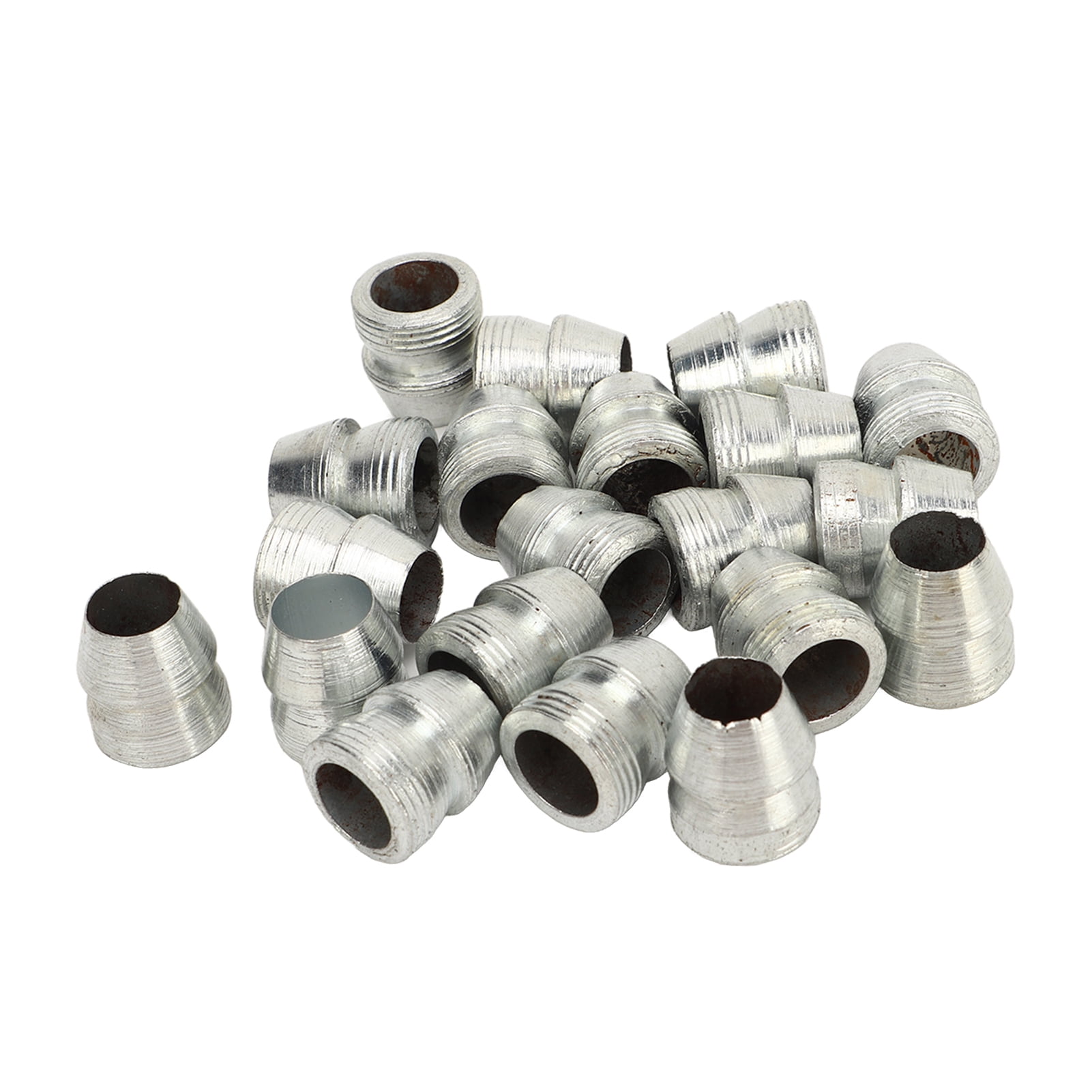 20 Pcs Poignées Rondes de Sécurité Poignées de Hache Poignées de Marteau en Métal Poignées de Mauls en Acier Kit de Compensées pour Hache Griffe Marteau Luge, Dissipation de Hache en Acier pour Marteau Hache