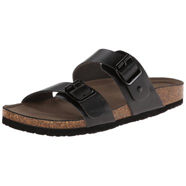 Madden Girl Womens Brando Open Toe Casual Slide Sandals