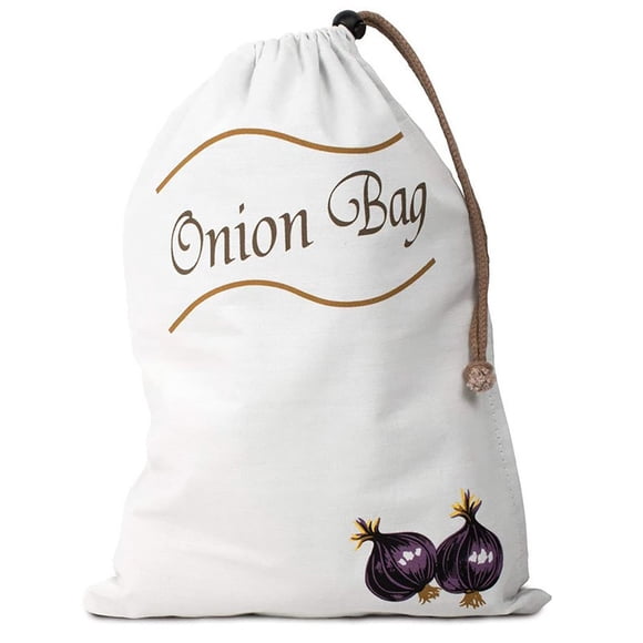 TIELUTT Onion and Potato Bag Drawstring Design Storage Bag Storage Bag Odor | Stand up Freezer Bags Reusable Holders Reusable Sandwich Bags Bear Proof Food Storage Bag Food Storage Containers 2 Freez