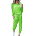 thumbnail image 1 of Mrat Womens Two Piece Set 2 Piece Jogging Sets Solid Polyester Long Sleeve Sweatsuits Sets Two Piece Track Suits Drawstring High Waist Pants Set Comfy Outfits N-Camouflage 3XL, 1 of 5