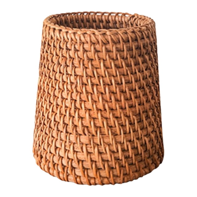 IMENGL Clearance! Delayuji Home Decor Hand Woven Tea Braided Pen Pen Holder Handmade Pen Storage Box Creative Pen Pen Cup Desk Storage Decoration One Size Multi-Color