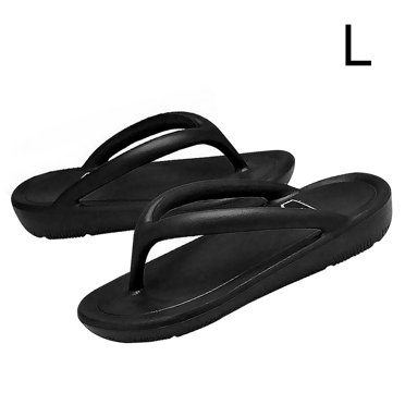 1 Paire de Tongs Ouvertes pour Femmes Plage Piscine Fête Sandales Plates Antidérapantes en PVC