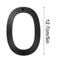 thumbnail image 2 of EGNMCR 5 Inch Modern Metal House Numbers Black Door Number House Address Letters And Numbers For Outside Signs Door number sign, 2 of 5