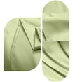 thumbnail image 4 of Jubipavy Cooling Sheets 78.74*90.55in Solid Color Ease Friendly Washable Sheets Luxurious Silk Bedding, 4 of 6
