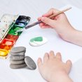 thumbnail image 4 of UPGRATOR 20Set Painting Stones Grey Smooth Rocks For Crafting Diy Painting Children Artists, 4 of 6