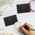thumbnail image 4 of 50 Pack Envelopes V Flap Invitation Envelopes for Cards, Birthday, Weddings, Graduations, Greeting Cards, 10.7*15.7cm, 4 of 5