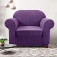 thumbnail image 2 of CHUN YI 1-Piece Checks Stretch Sofa Cover Slipcover Couch Cover, 2 of 6