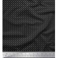 thumbnail image 1 of Soimoi Rayon Crepe Fabric Geometric Small Print Fabric by Yard 46 Inch Wide, 1 of 3