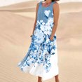 thumbnail image 2 of DPTALR Robes Longues Sans Manches pour Femmes, Décontractées, Confortables, Mignonnes, pour Filles, 2 of 4