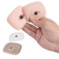 thumbnail image 3 of LEEYNEER Eyebrow Tattoo Fake Skin Realistic 5D Textured Easy to Color Elastic Feel Silicone Artificial Eye Model Stereoscopic Practice Skin Beginner Supply Transparent, 3 of 13