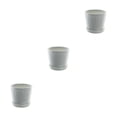 thumbnail image 3 of kurtrusly Modern Decorative Flower Pots Easy To Maintain Various Colors And Sizes light gray S pot+S tray 3Set, 3 of 6