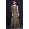 thumbnail image 4 of Bimba Robe de Soirée Sans Manches à Imprimé Floral pour Femme à Col Rond - Medium, 4 of 5