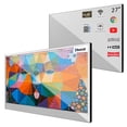 thumbnail image 1 of Elecsung Téléviseur Miroir Intelligent Android de 27 Pouces pour Salle de Bain, Téléviseur LED 1080P Full HD Étanche avec Wi-Fi, Téléviseur de Douche IP66, 1 of 8