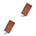 thumbnail image 4 of Decodeary Convenient And Stylish Women Wallet Practical PU Leather Wallet With Unique coffee 2Set, 4 of 6