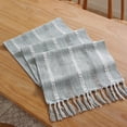 thumbnail image 4 of Dvkptbk Boho Table Runner Rustic Linen Macrame Table Runner with Tassels Woven Table Runner for Bohemian Home Dining Bedroom Table Decoration Tables Runner Home Decor, 4 of 7