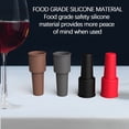 thumbnail image 4 of Chmadoxn Kitchen Gadgets, 3PCS Red Wine Sealing Stopper With Champagne Stopper For Household Inventive Easy Preservation And Leak Proof Stopper Wine Bottle Sealing Stopper Wine bottle stopper, 4 of 9