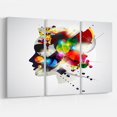 thumbnail image 1 of Design Art Woman Abstract Profile Canvas Print, 1 of 2