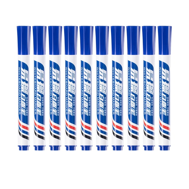 10 Pack Dry Erase Markers White Board Marker Pens Children Drawing Pen for School Classroom
