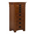thumbnail image 1 of Drea Jewelry Armoire, Oak, 1 of 9