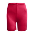 thumbnail image 3 of Timegard Running Shorts for Women Bike Short Leggings High Waist Solid Color Comfy Athletic Shorts, 3 of 4